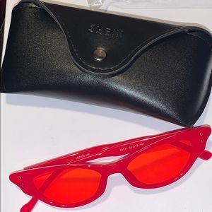Red Dainty Sunglasses